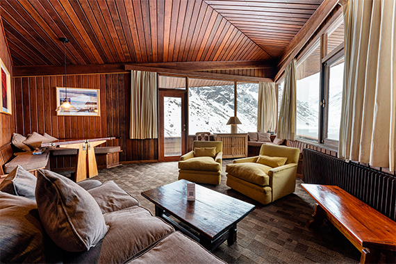 Interior Chalet B1 - Alojamiento Ski Portillo